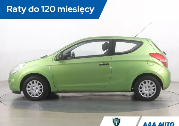 Hyundai i20 cena 9000 przebieg: 181550, rok produkcji 2009 z Tyszowce małe 106